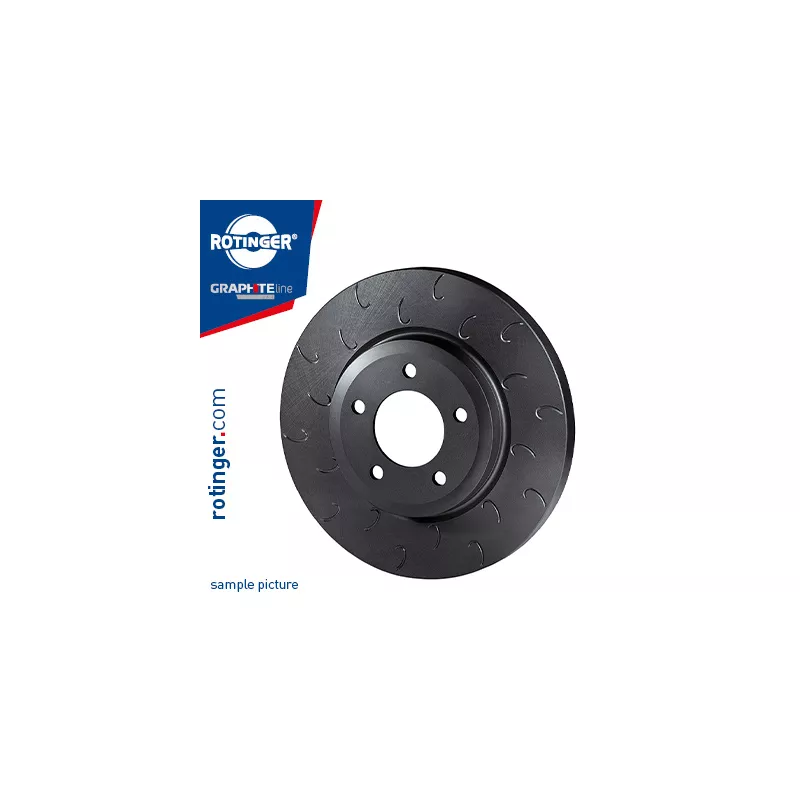Jeu de 2 disques de frein avant ROTINGER RT 1013-GL T9 - Visuel 1