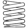 SACHS 997 262 - Ressort de suspension
