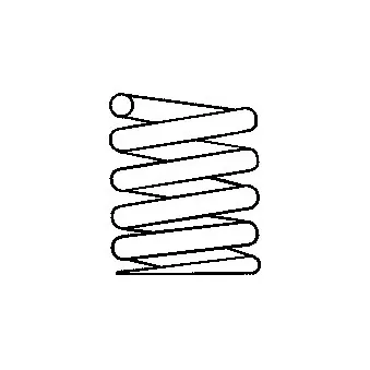 Ressort de suspension SACHS OEM A1243212204