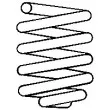 SACHS 997 619 - Ressort de suspension