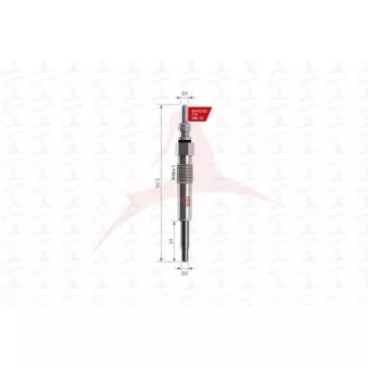 Bougie de préchauffage MEHA AUTOMOTIVE OEM 1855067JG0