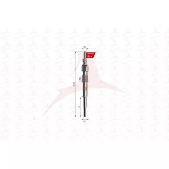 Bougie de préchauffage MEHA AUTOMOTIVE OEM N10591602