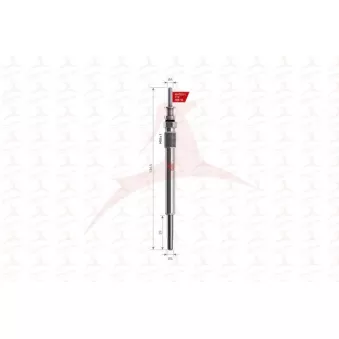 Bougie de préchauffage MEHA AUTOMOTIVE OEM 12232248422