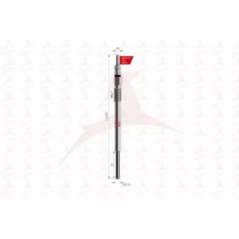 Bougie de préchauffage MEHA AUTOMOTIVE OEM Y40418601
