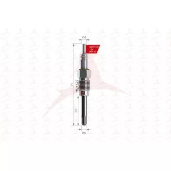 Bougie de préchauffage MEHA AUTOMOTIVE OEM 71713981