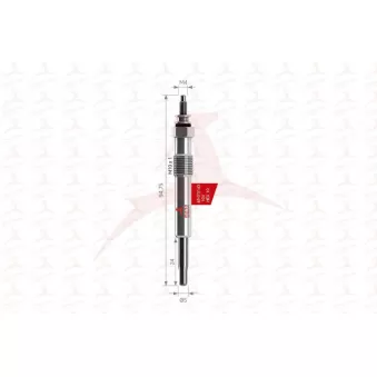 Bougie de préchauffage MEHA AUTOMOTIVE OEM 1079401