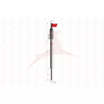 Bougie de préchauffage MEHA AUTOMOTIVE OEM 367104A00