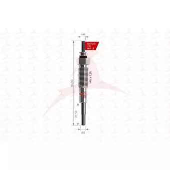Bougie de préchauffage MEHA AUTOMOTIVE OEM S20118140