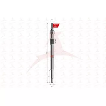 Bougie de préchauffage MEHA AUTOMOTIVE OEM 1214076