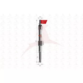 Bougie de préchauffage MEHA AUTOMOTIVE OEM 71734087