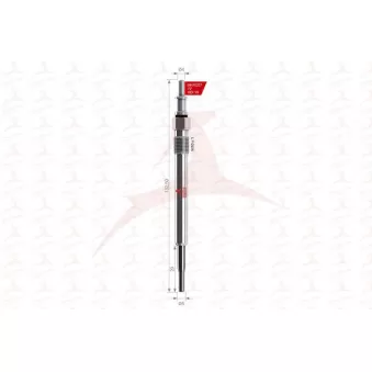 Bougie de préchauffage MEHA AUTOMOTIVE OEM 0011596801