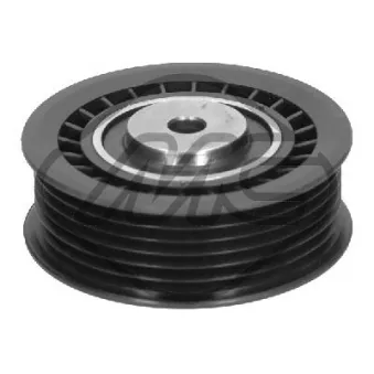 Poulie renvoi/transmission, courroie trapézoïdale à nervures Metalcaucho OEM 074145278D
