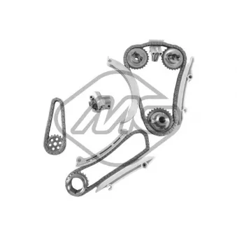 Metalcaucho 51371 - Kit de distribution par chaîne