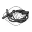 Metalcaucho 51542 - Capteur, vitesse de roue
