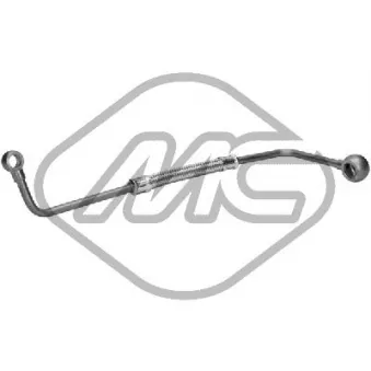 Conduite d'huile, compresseur Metalcaucho 92279