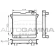 Radiateur, refroidissement du moteur AUTOGAMMA [100250]
