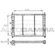 AUTOGAMMA 100262 - Radiateur, refroidissement du moteur
