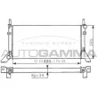 Radiateur, refroidissement du moteur AUTOGAMMA [100340]