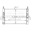 Radiateur, refroidissement du moteur AUTOGAMMA [100386]