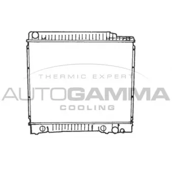 Radiateur, refroidissement du moteur AUTOGAMMA 100537