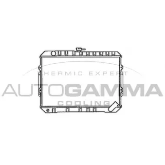 AUTOGAMMA 100595 - Radiateur, refroidissement du moteur