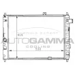 Radiateur, refroidissement du moteur AUTOGAMMA [100664]