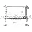AUTOGAMMA 100665 - Radiateur, refroidissement du moteur