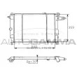 AUTOGAMMA 100670 - Radiateur, refroidissement du moteur