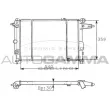 AUTOGAMMA 100672 - Radiateur, refroidissement du moteur