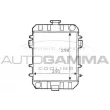 Radiateur, refroidissement du moteur AUTOGAMMA [100680]
