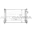Radiateur, refroidissement du moteur AUTOGAMMA [100683]