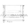 AUTOGAMMA 100857 - Radiateur, refroidissement du moteur