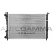 Radiateur, refroidissement du moteur AUTOGAMMA [101190]