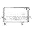 Radiateur, refroidissement du moteur AUTOGAMMA [101235]