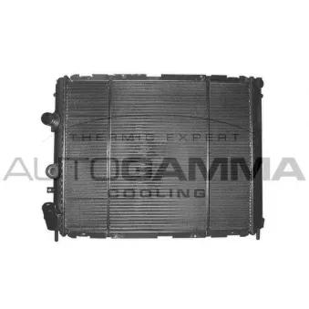 Radiateur, refroidissement du moteur AUTOGAMMA 101417