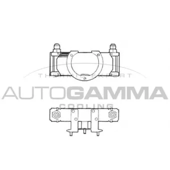 AUTOGAMMA 101519 - Radiateur d'huile