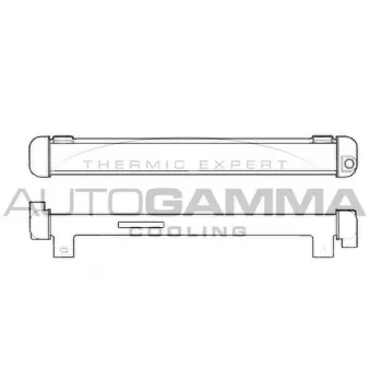 Radiateur d'huile AUTOGAMMA [101535]