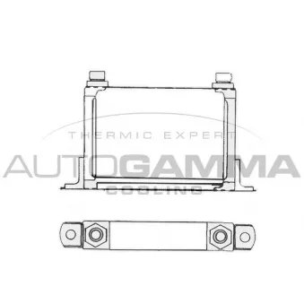 Radiateur d'huile AUTOGAMMA 101536
