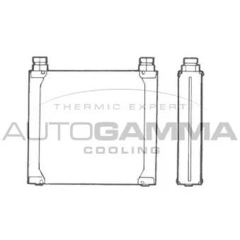 AUTOGAMMA 101545 - Radiateur d'huile