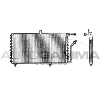 AUTOGAMMA 101583 - Condenseur, climatisation