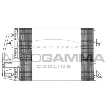 AUTOGAMMA 101601 - Condenseur, climatisation