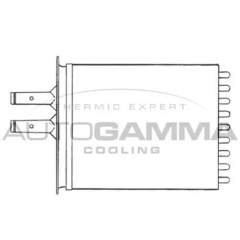 Système de chauffage AUTOGAMMA OEM 5893932