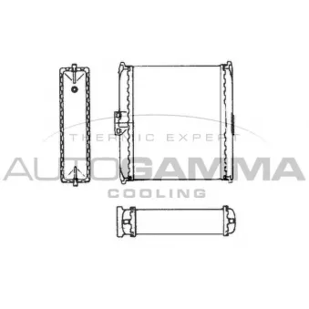 Système de chauffage AUTOGAMMA OEM 644855