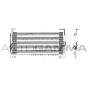 AUTOGAMMA 101744 - Condenseur, climatisation