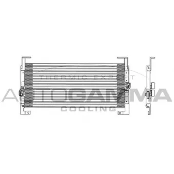 Condenseur, climatisation AUTOGAMMA OEM 4740109