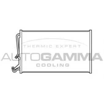 AUTOGAMMA 101752 - Condenseur, climatisation