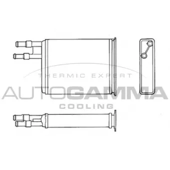 Système de chauffage AUTOGAMMA OEM 1321309080
