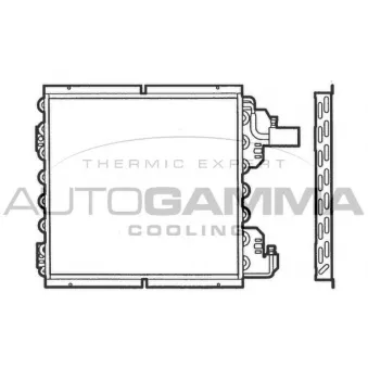 AUTOGAMMA 101790 - Condenseur, climatisation