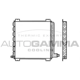 AUTOGAMMA 101801 - Condenseur, climatisation