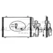 Condenseur, climatisation AUTOGAMMA [101810]